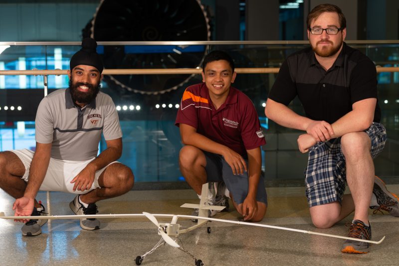 Members of the 3D Printed aircraft team