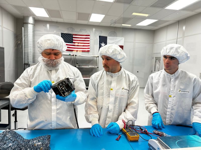 CubeSat, launched from ISS Student built CubeSat launched from the ISS