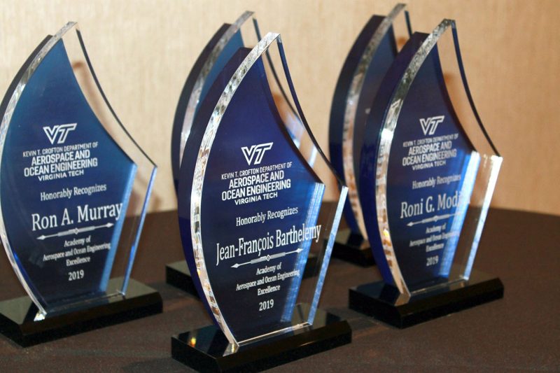 Four new members inducted into the Academy of Aerospace and Ocean Engineering Excellence 