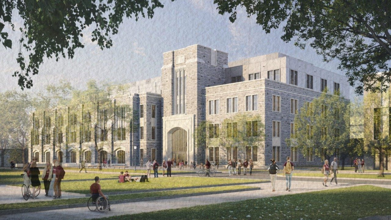 On Aug‌. ‌2‌9, Virginia Tech Board of Visitors' Buildings and Grounds Committee approved the design review for Mitchell Hall, a state-of-the-art engineering and research building that will provide engineering students, faculty, and staff with innovative lab space and ample opportunities for experiential learning.