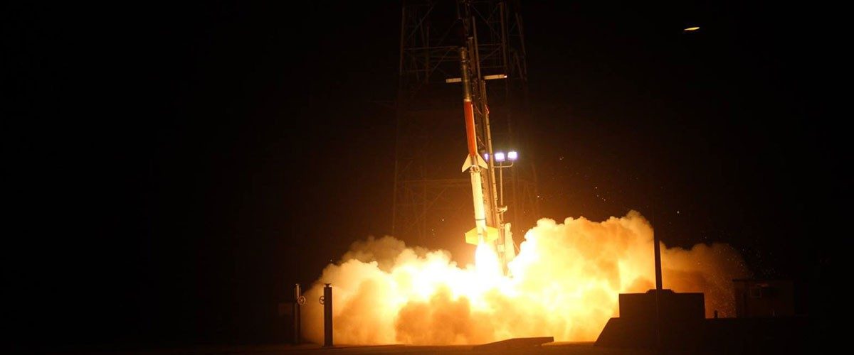 Rock-Sat-X rocket launches at NASA Wallops Flight Facility