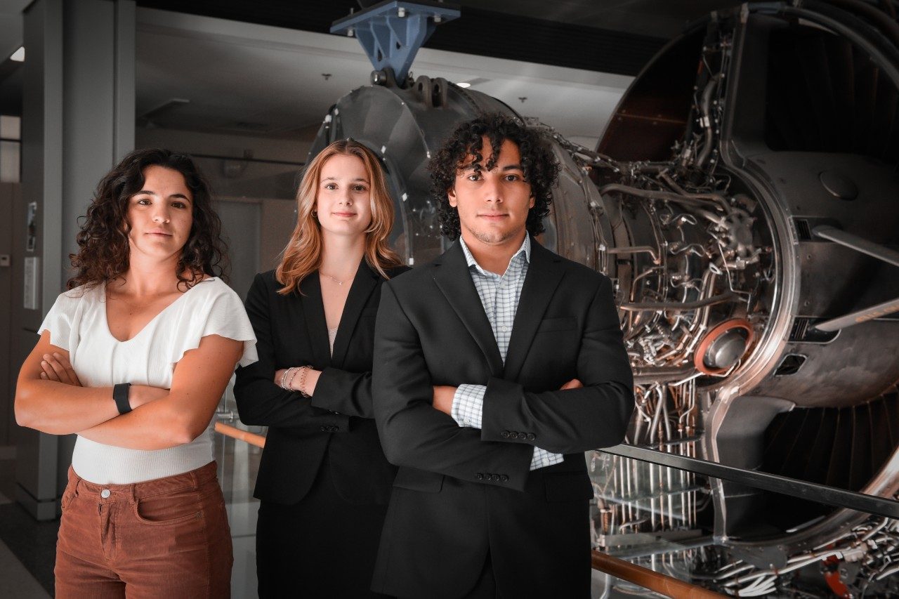 Three engineering undergraduates spent their summer working across the pond, thanks to the Rolls-Royce International Internship Program.