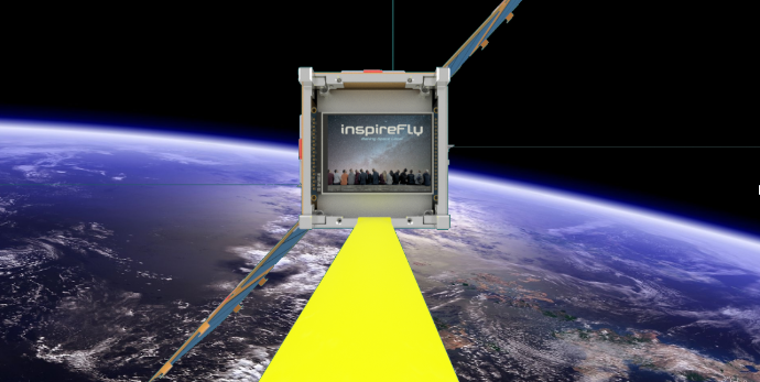 VT's inspireFly team envisions selfies in space